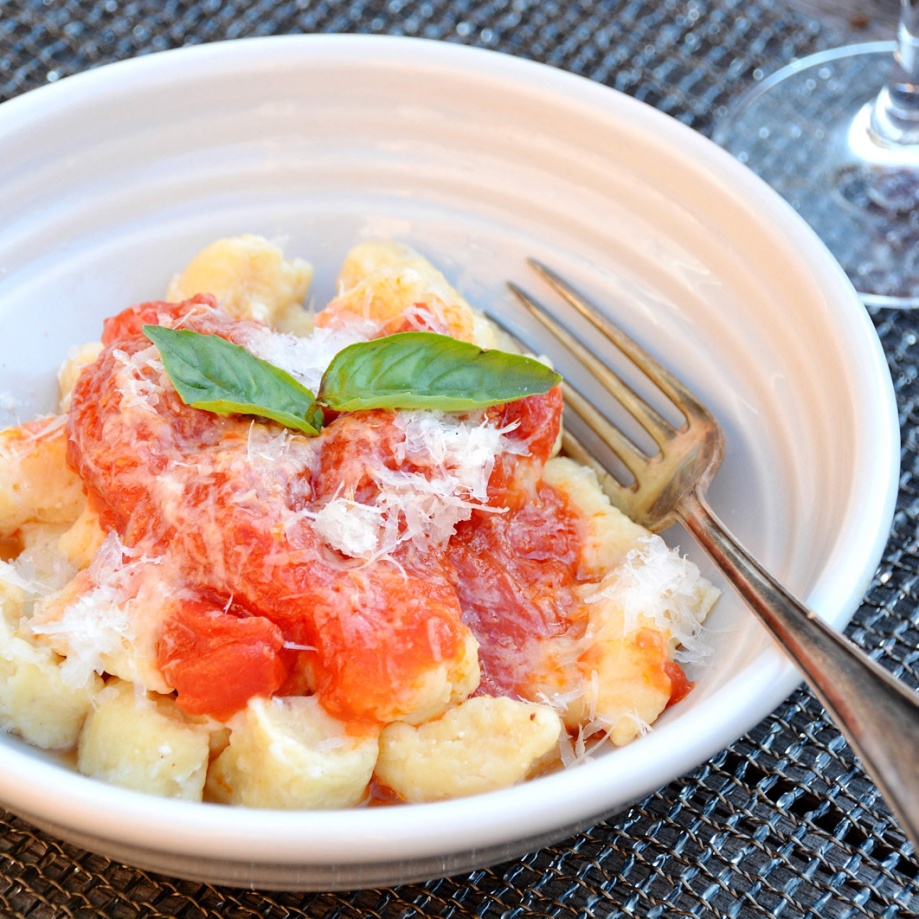 italy on my mind-ricotta gnocchi with tomato basil sauce-foodgawker